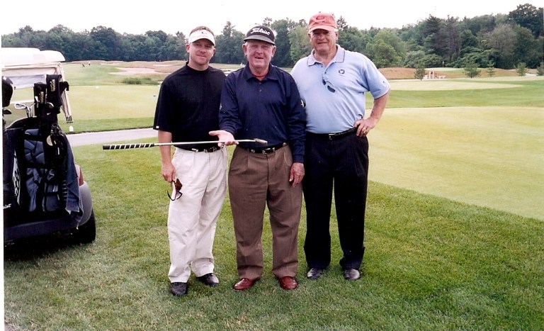 Moe Norman with Todd Graves and Larry Olson