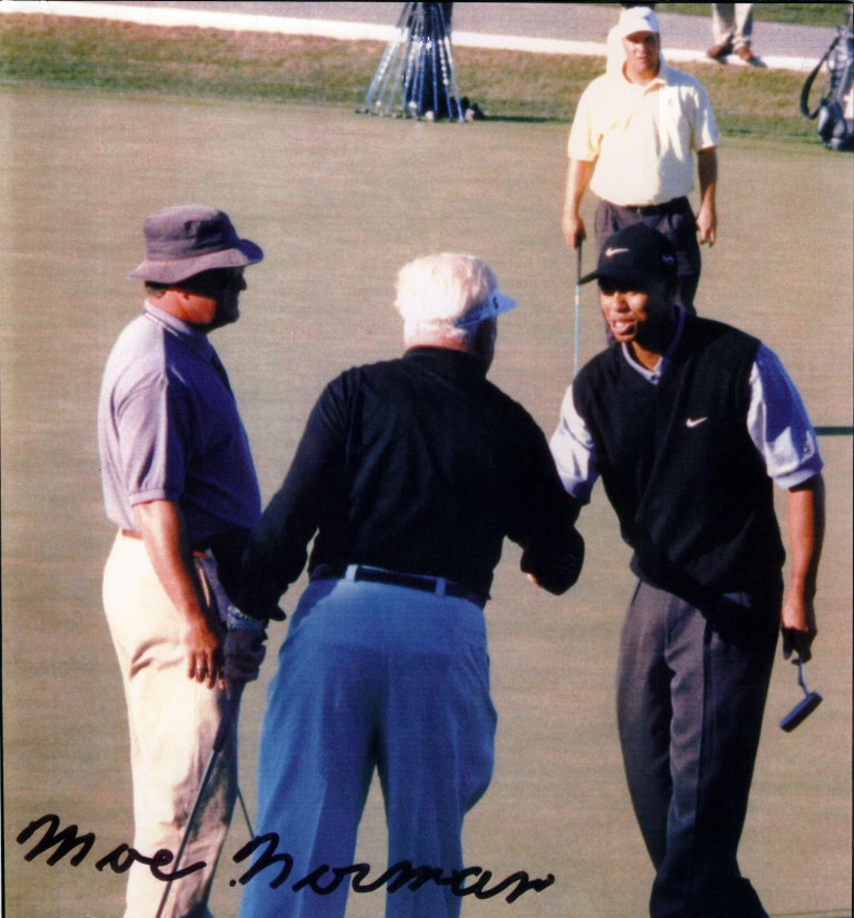 Moe Norman and Tiger Woods