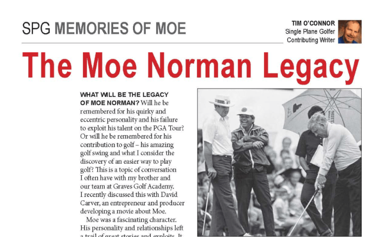 Moe Norman Legacy