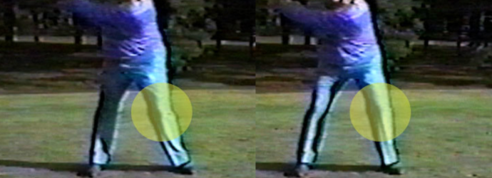 Moe Norman Leg Action