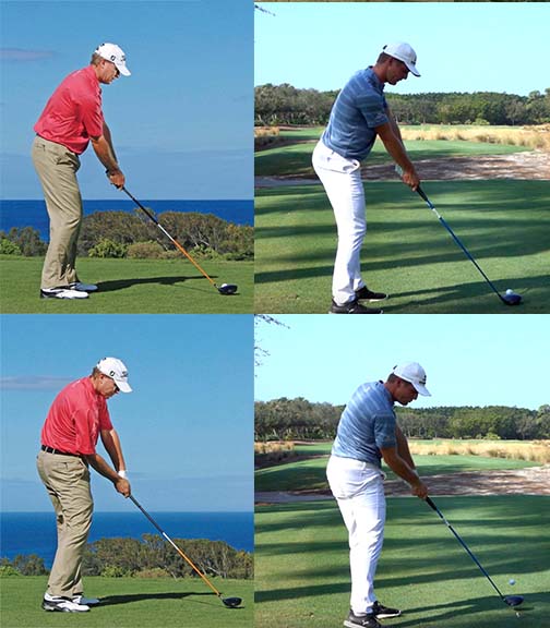 Single Plane Golf Swings on Tour