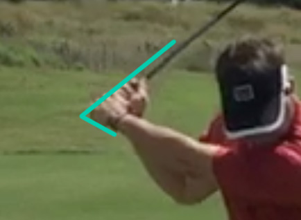 Swing Leverage at top of swing