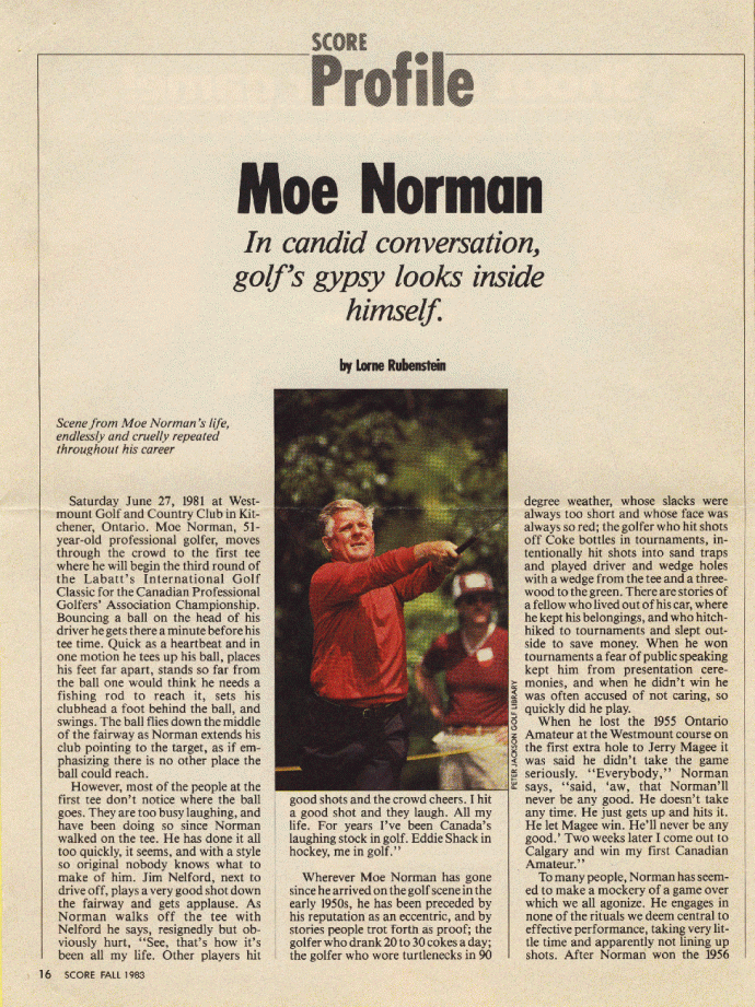 1983 Moe Norman score-magazine-1983-Page-16.gif