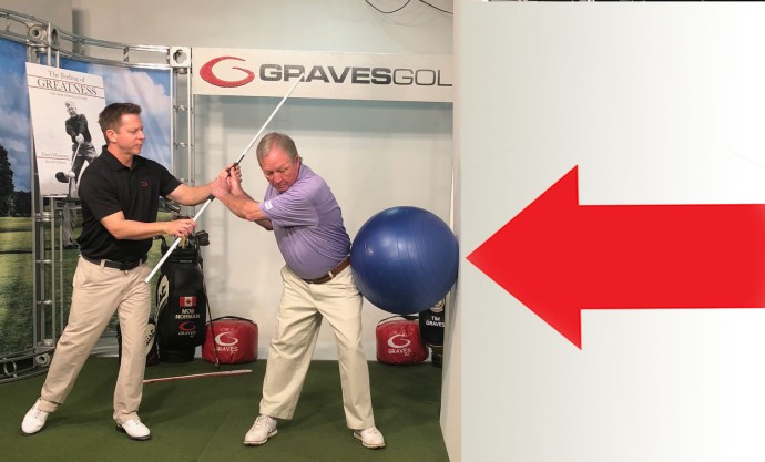 Graves Golf Wall Ball Drill